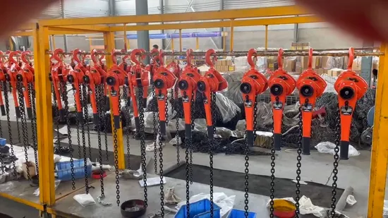 Lever Block Pulley Hoist Lift Manual Hoist Vital 0.75 Ton 3.2ton 6.3ton Lever Block 