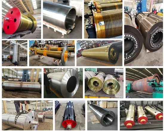 Customized Low Noise Hoist Winch Wire Rope Single Crane Drum 