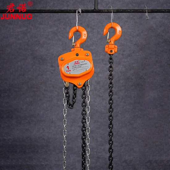Junnuo G80 Chain Manual Pulley Block 10 Ton 