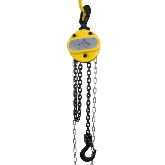 15t Heavy Duty Lifting Hoist Chain Pulley Block 