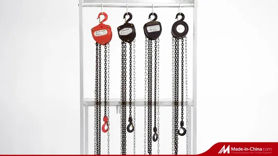 Japanese Technology High Quality Vd Type Chain Pulley Block 