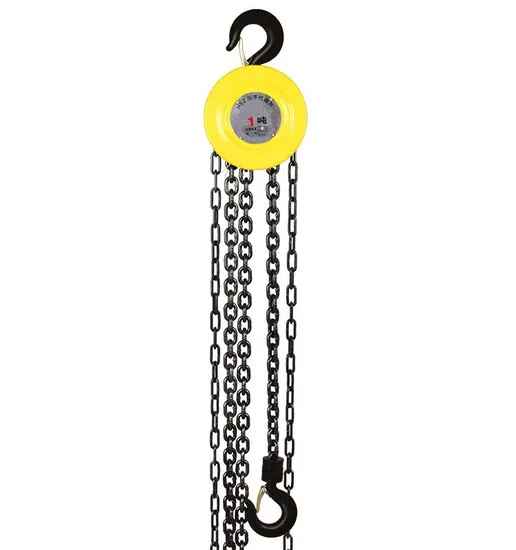 Manual Small Hand 5 Ton 1 Ton 10 Ton 3 Ton 5 Ton Chain Pulley Hoist Block 