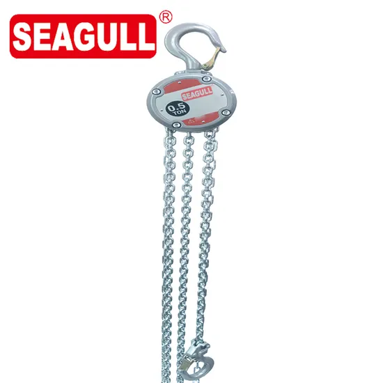 Aluminium Mini Type Chain Pulley Block Manual Block with Factory Price 