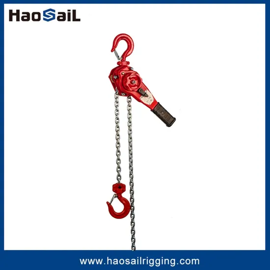 Heavy Duty CE Lifting Hand Manual Chain Level Hoist Pulley Block 