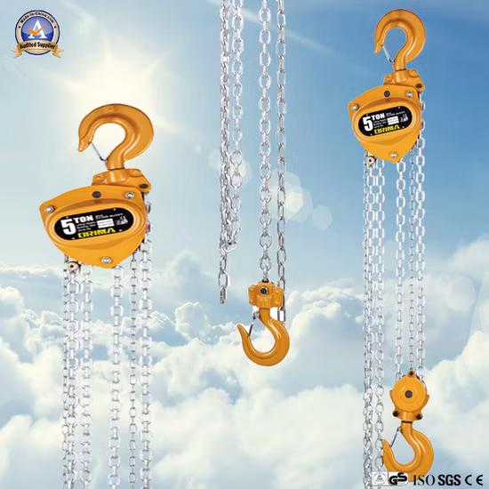 5t Manual Chain Block / Chain Hoist / Chain Pulley (HSZ